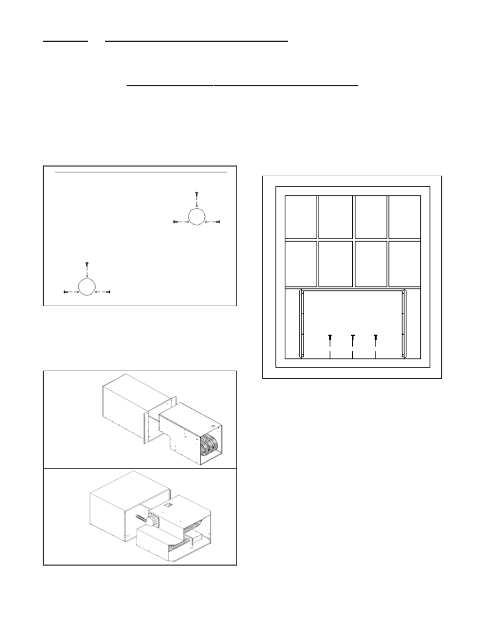 Window installation, Step 5 - installing the heater | Louisville Tin and Stove WOW253 User Manual | Page 8 / 29