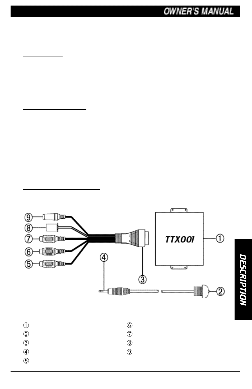 Clarion TTX001 User Manual | Page 3 / 12