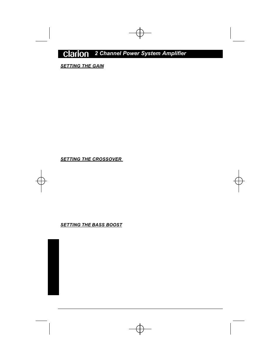 Clarion APX201.2 User Manual | Page 12 / 16