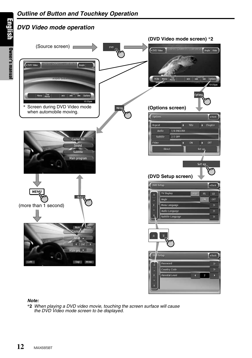 English | Clarion MAX685BT User Manual | Page 14 / 83