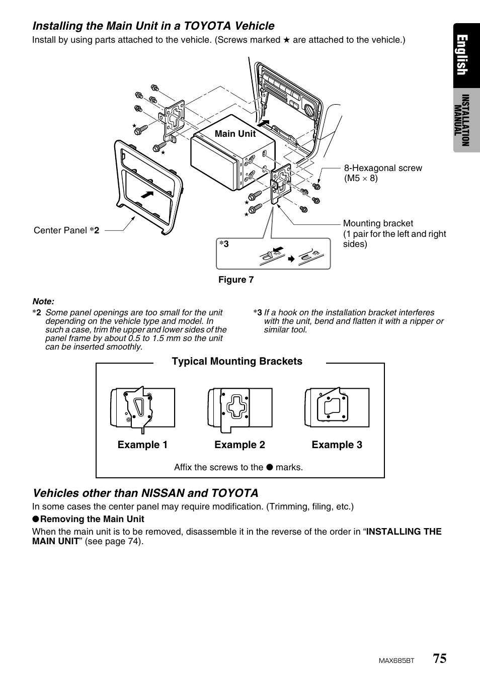 English | Clarion MAX685BT User Manual | Page 77 / 83