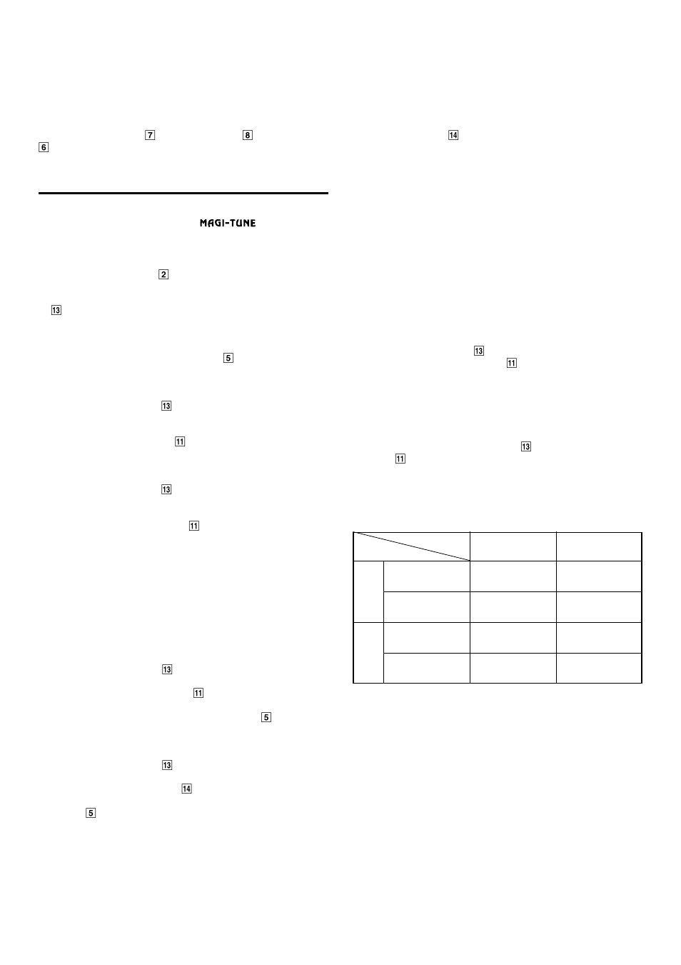 Radio operation, Switching to the other side of the tape, Fm reception | Listening to the radio, Seek tuning, Manual tuning, Presetting stations, Preset scanning (preset station scan), Area change function | Clarion XMA2 User Manual | Page 6 / 12