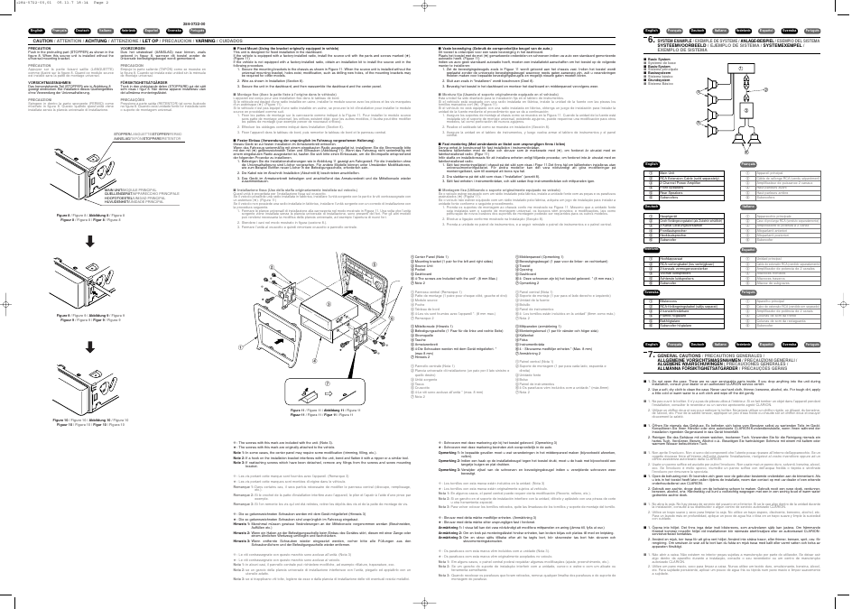 Clarion DB168R User Manual | Page 2 / 3