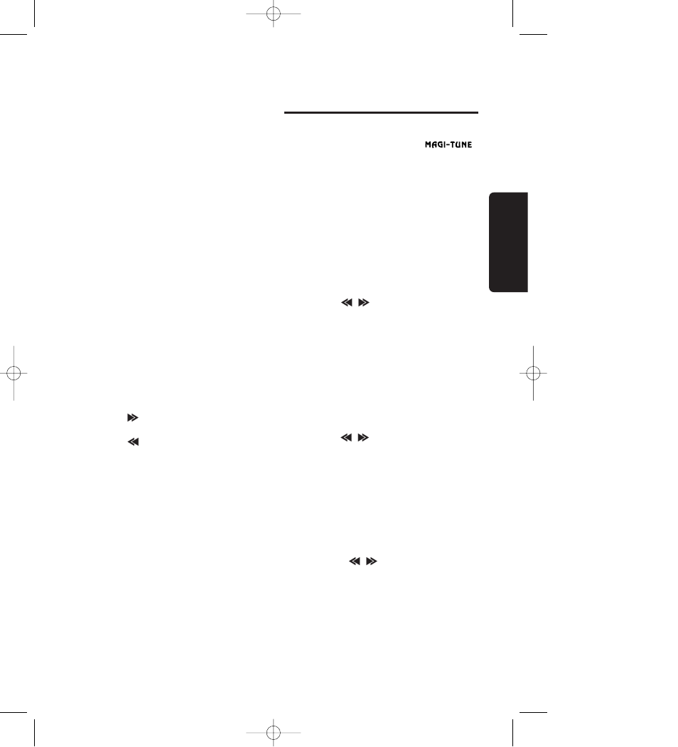 Radio mode operations, 11 english, Setting the z-enhancer | Switching the clock display, Setting the clock, Screen saver mode, Fm reception, Listening to the radio, Manual tuning, Seek tuning | Clarion DB235 User Manual | Page 9 / 14