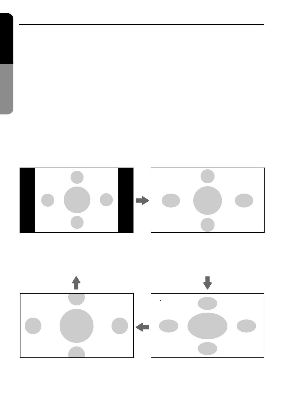 Selection of the screen mode (size), English | Clarion VMA7483 User Manual | Page 14 / 19