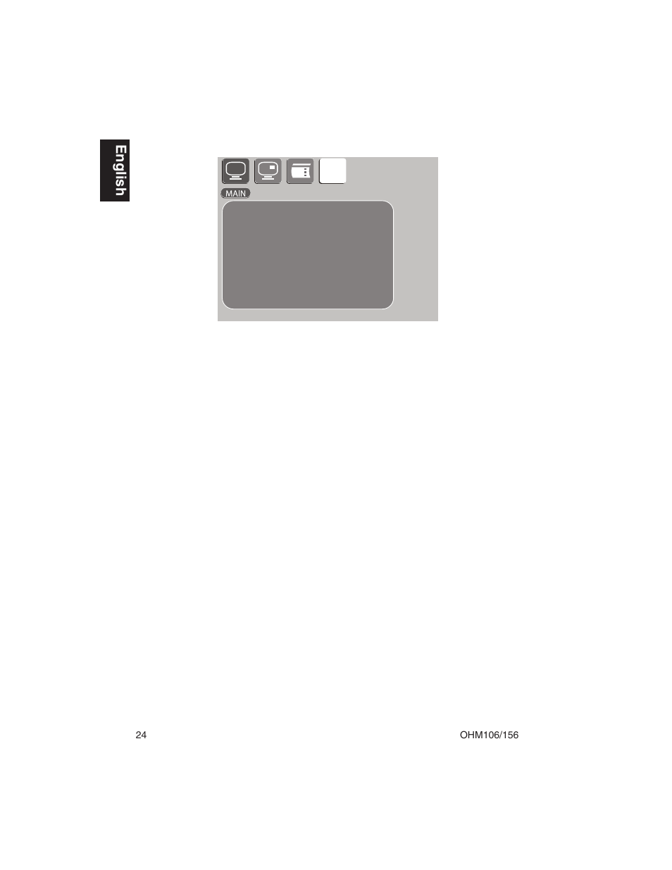 English | Clarion OHM156 User Manual | Page 24 / 36