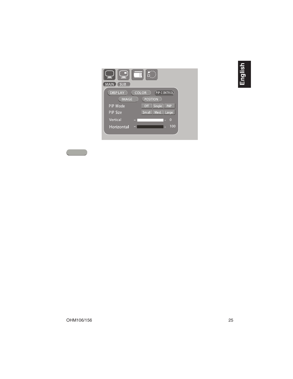 English | Clarion OHM156 User Manual | Page 25 / 36