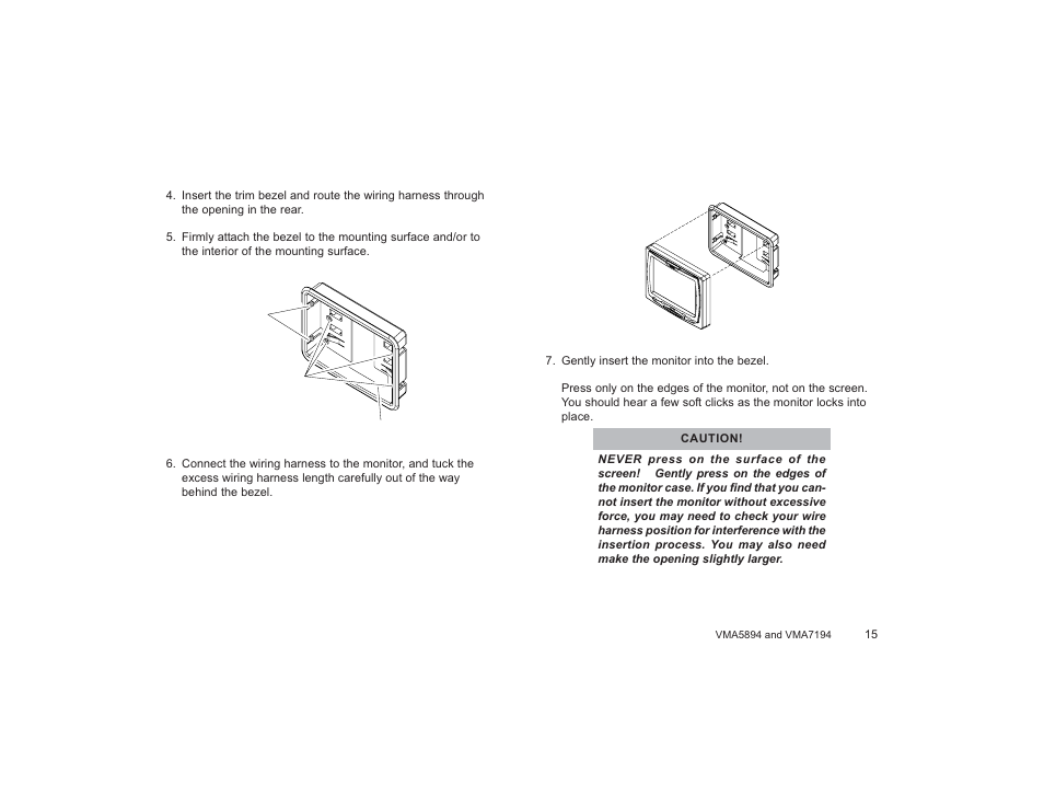 Clarion VMA5894 User Manual | Page 15 / 23