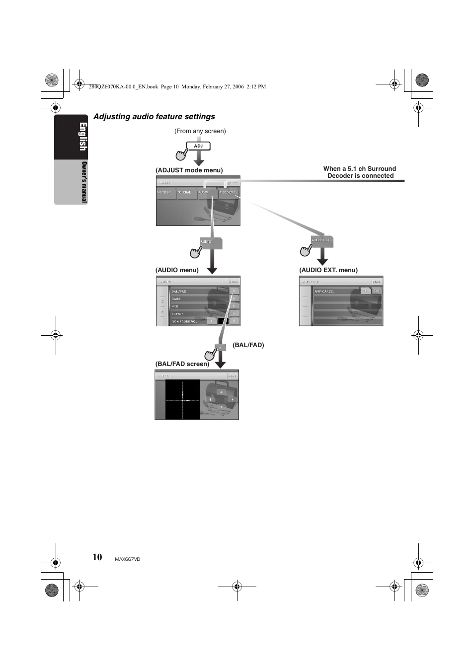 English | Clarion MAX667VD User Manual | Page 10 / 75
