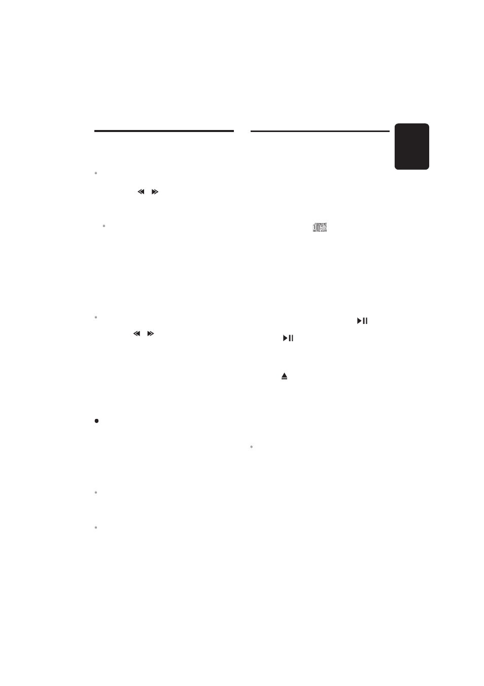 Cd mode operations, 17 english | Clarion DB358RMP User Manual | Page 15 / 21