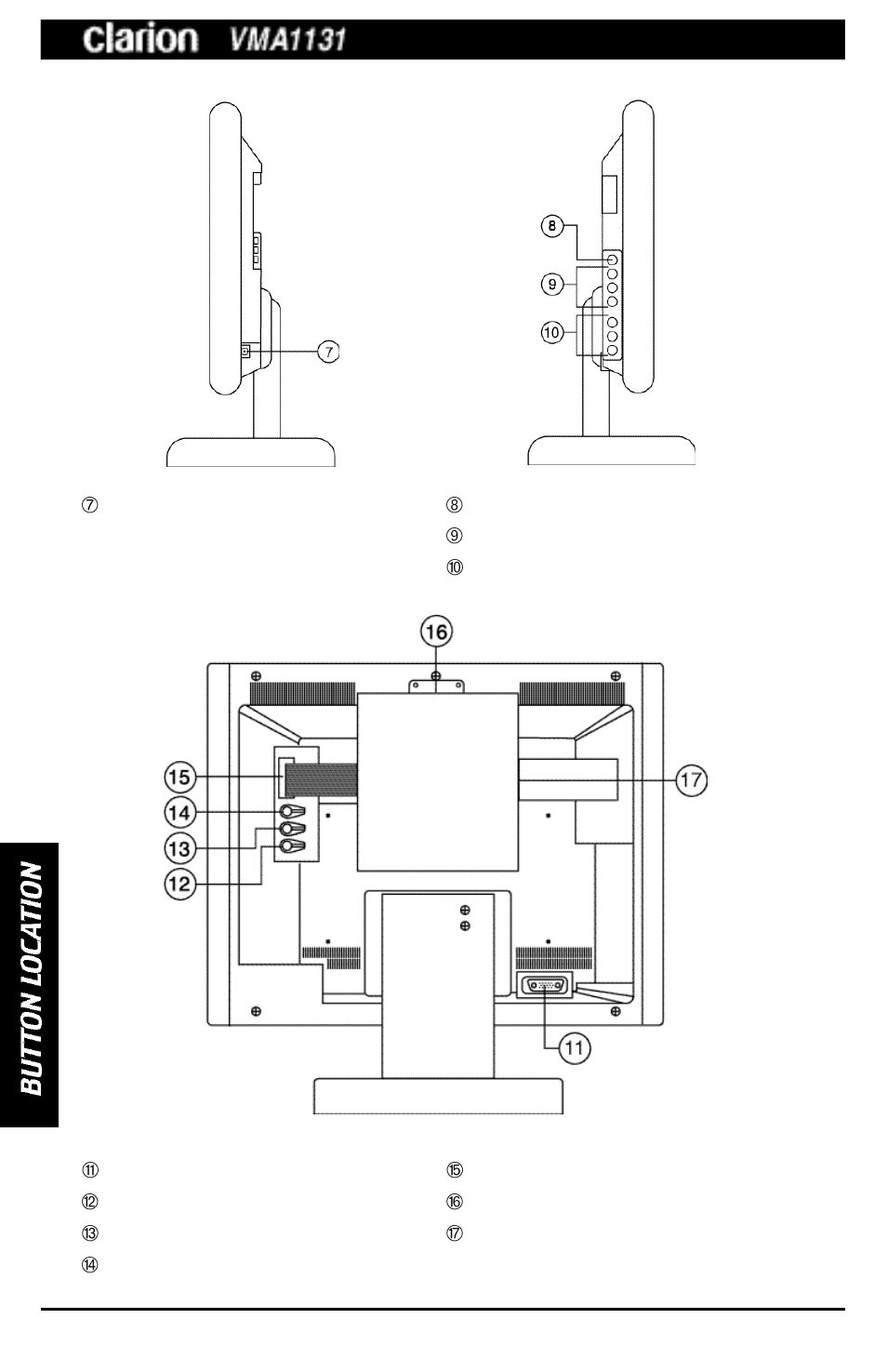 Clarion VMA1131 User Manual | Page 4 / 12