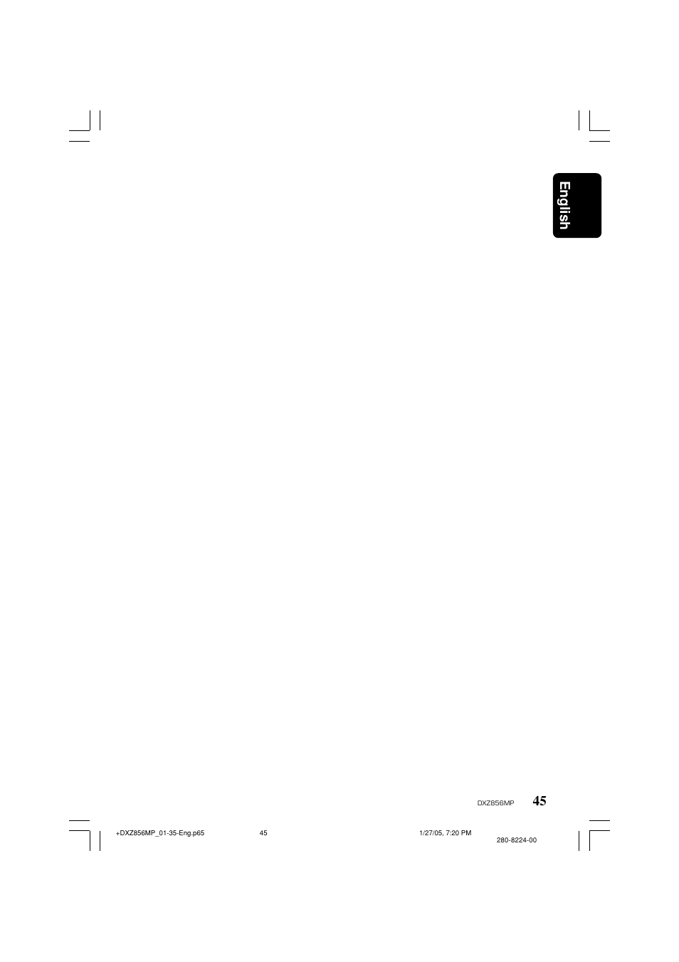 English | Clarion DXZ856MP User Manual | Page 45 / 46