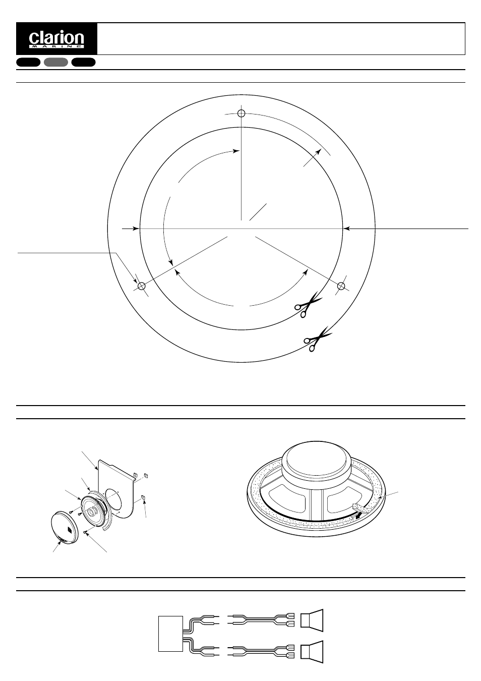 Clarion SRR1624M User Manual | 1 page
