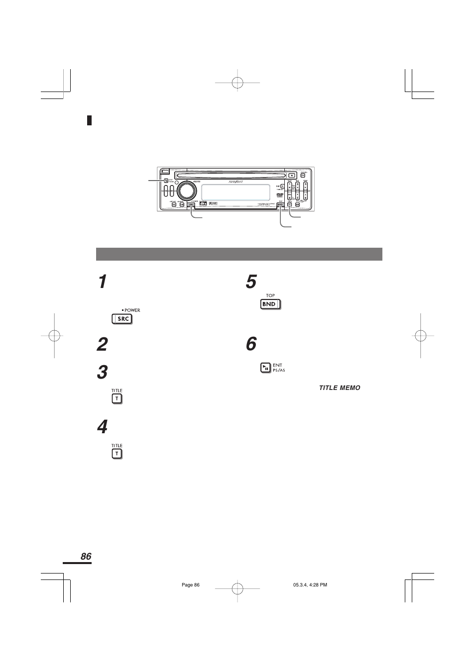 タイトルを削除する | Addzest VXZ755 User Manual | Page 86 / 114