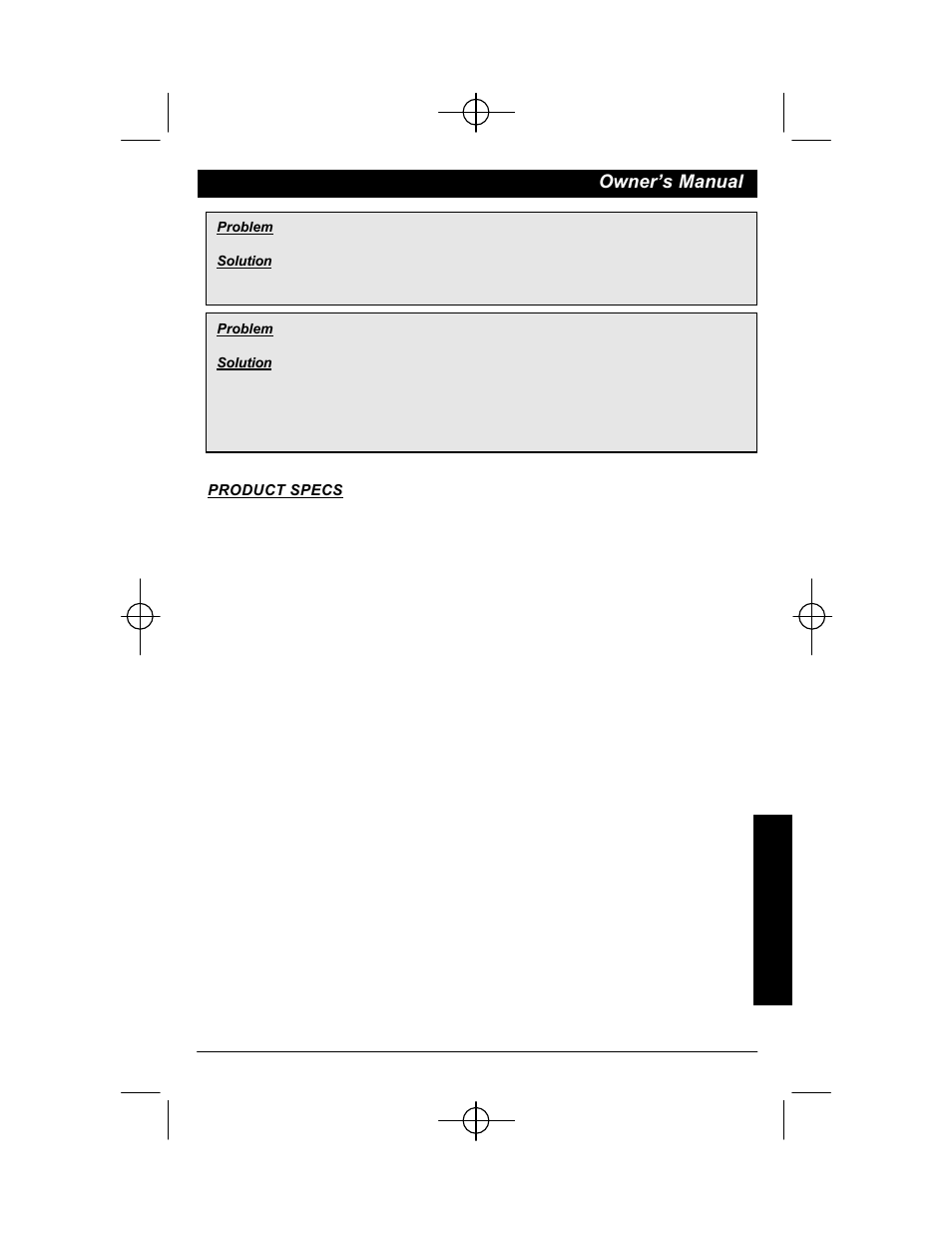 Owner’s manual | Clarion APX401.4 User Manual | Page 15 / 16