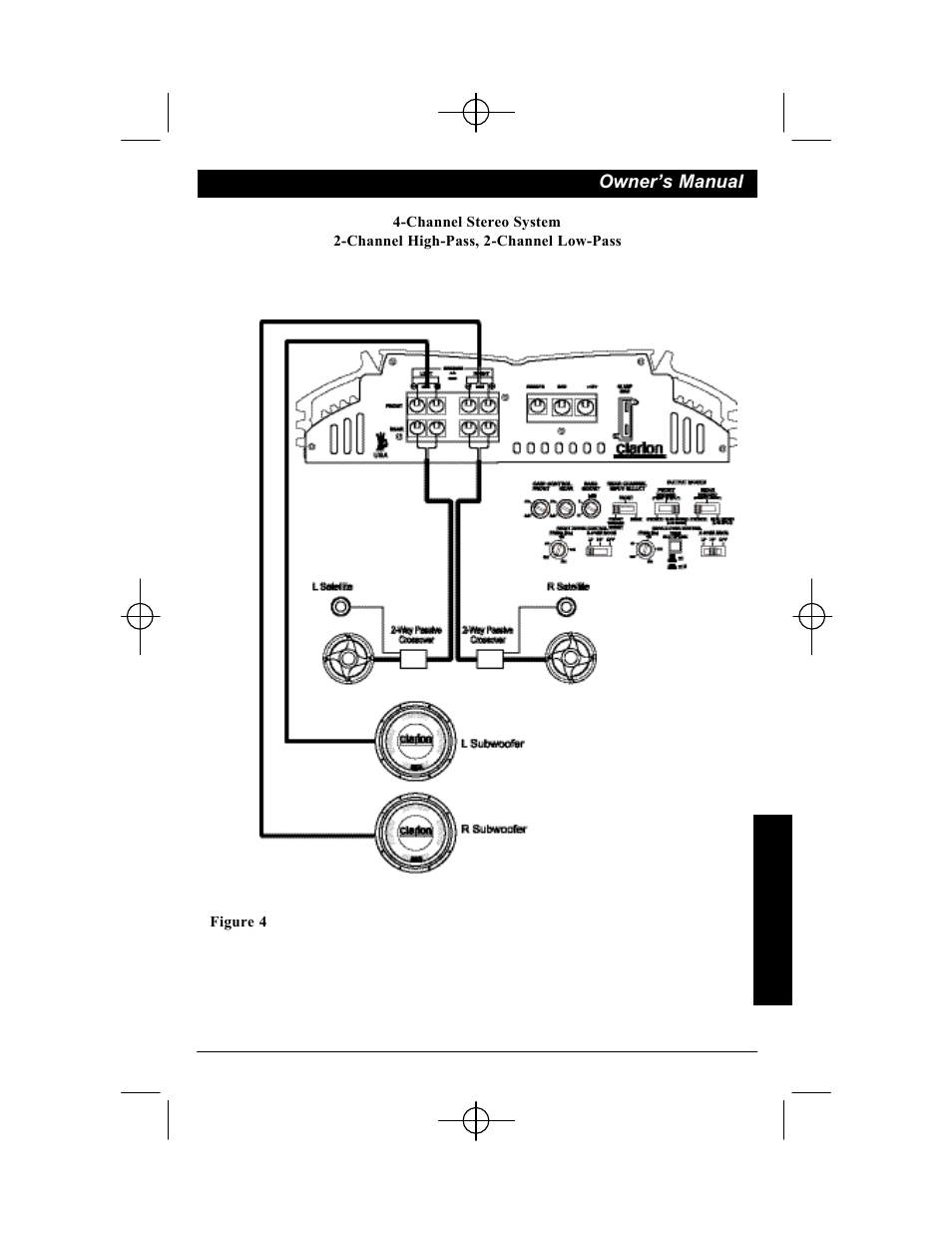 Clarion APX401.4 User Manual | Page 7 / 16
