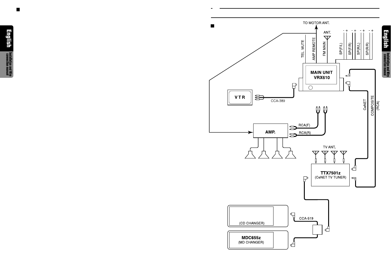 Sample systems | Clarion VRX610 User Manual | Page 26 / 28