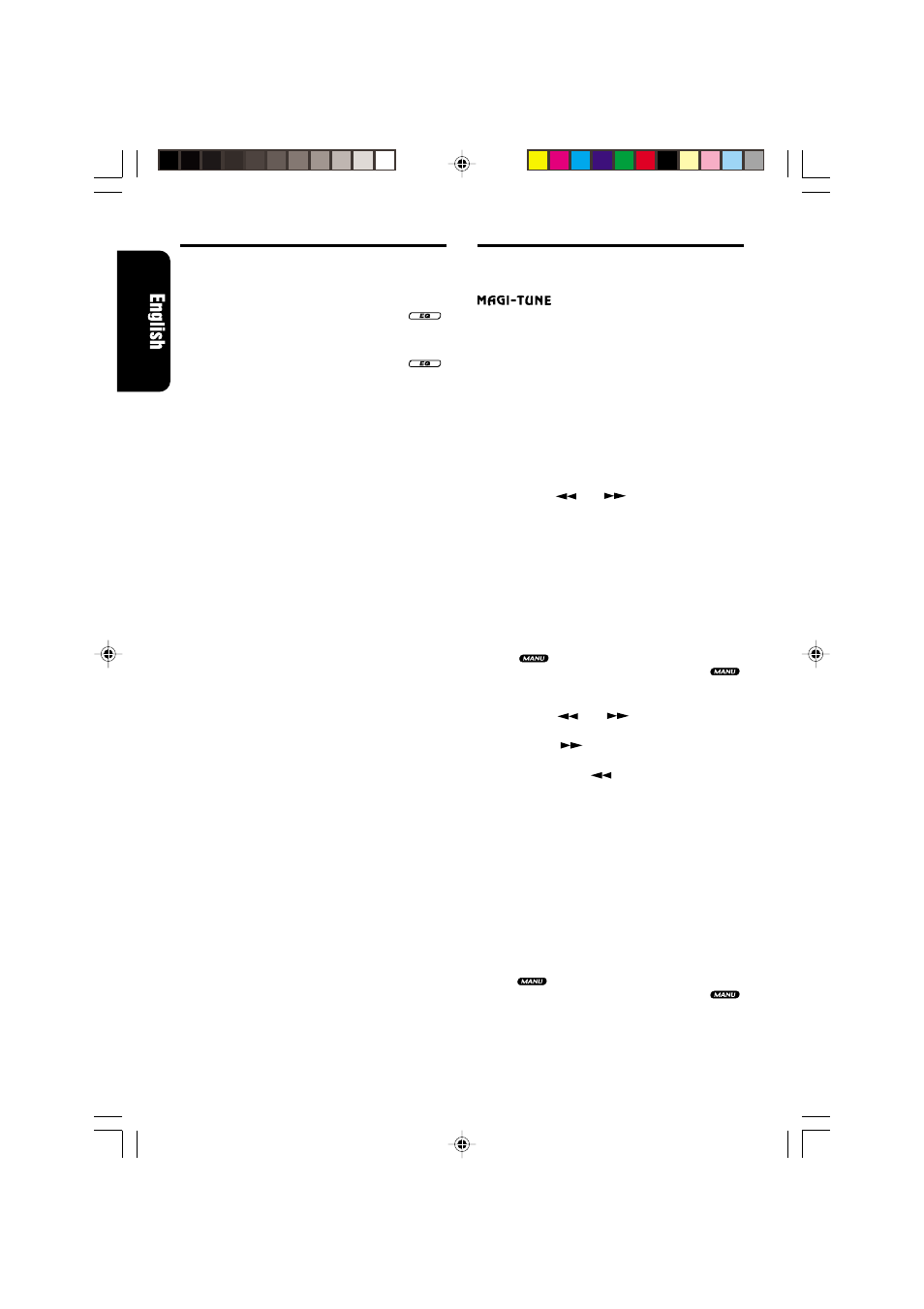 Radio operations, Fm reception, Listening to the radio | Tuning, Seek tuning, Manual tuning, Setting eq effects to on/off, Switching the spectrum analyzer display patterns, Basic operations | Clarion ADB341MP User Manual | Page 8 / 18