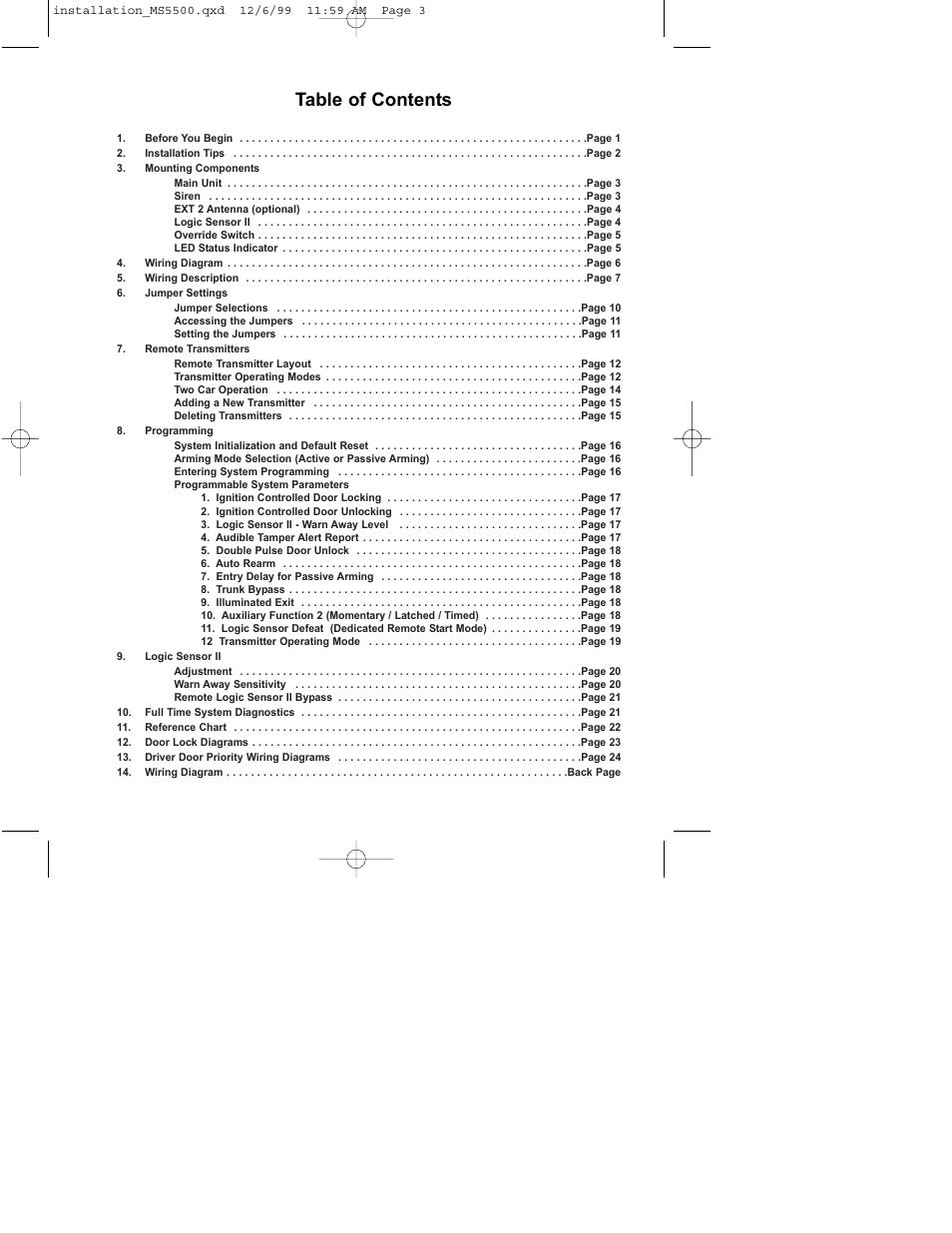 Clarion UNGO MS5500 User Manual | Page 3 / 32