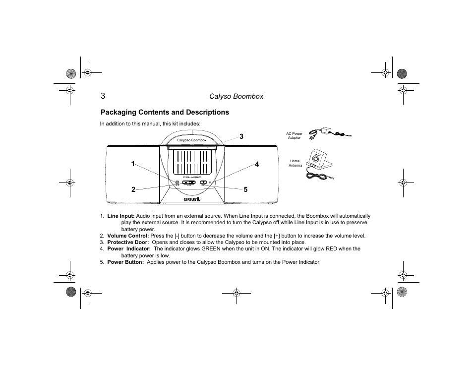 Clarion Boombox User Manual | Page 4 / 12