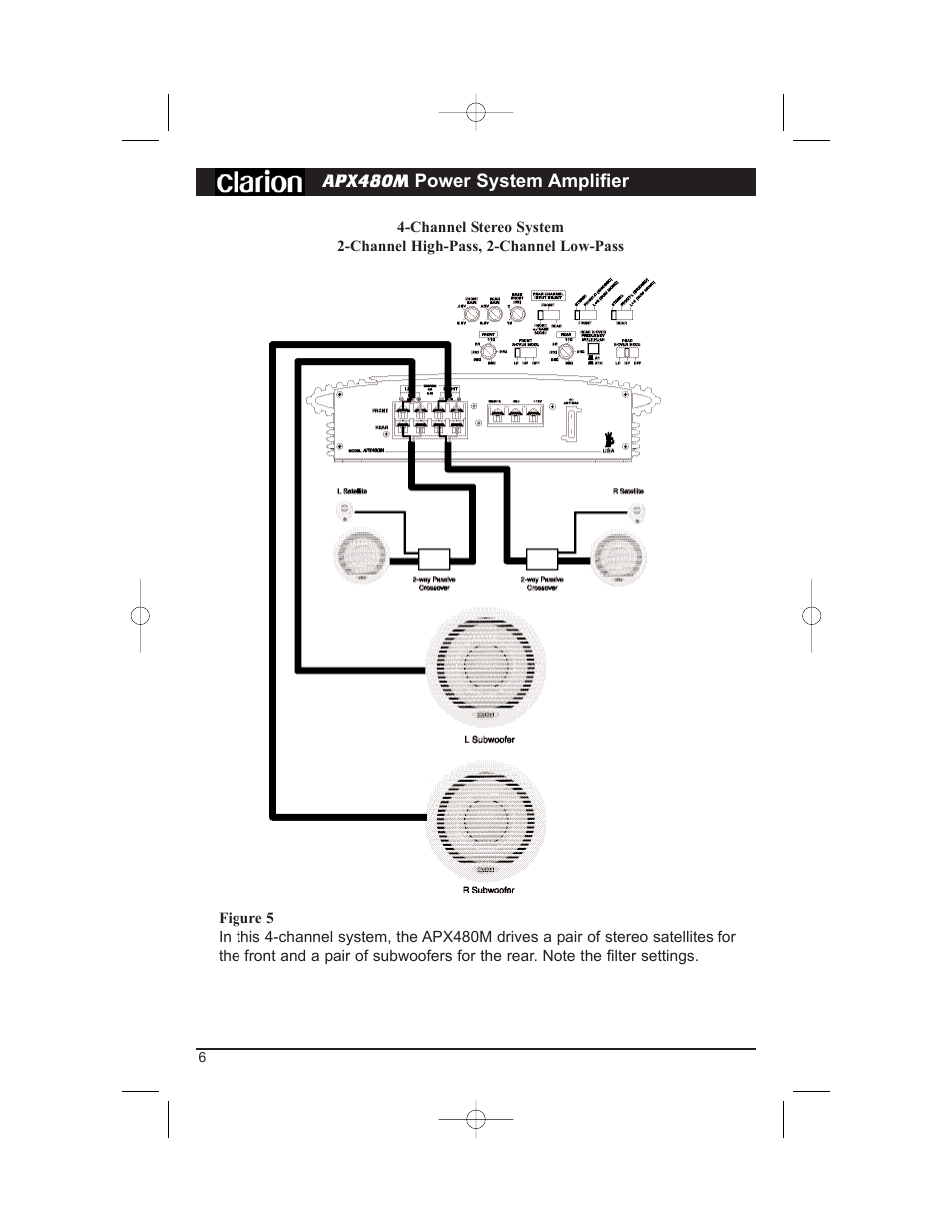 Clarion APX480M User Manual | Page 8 / 16