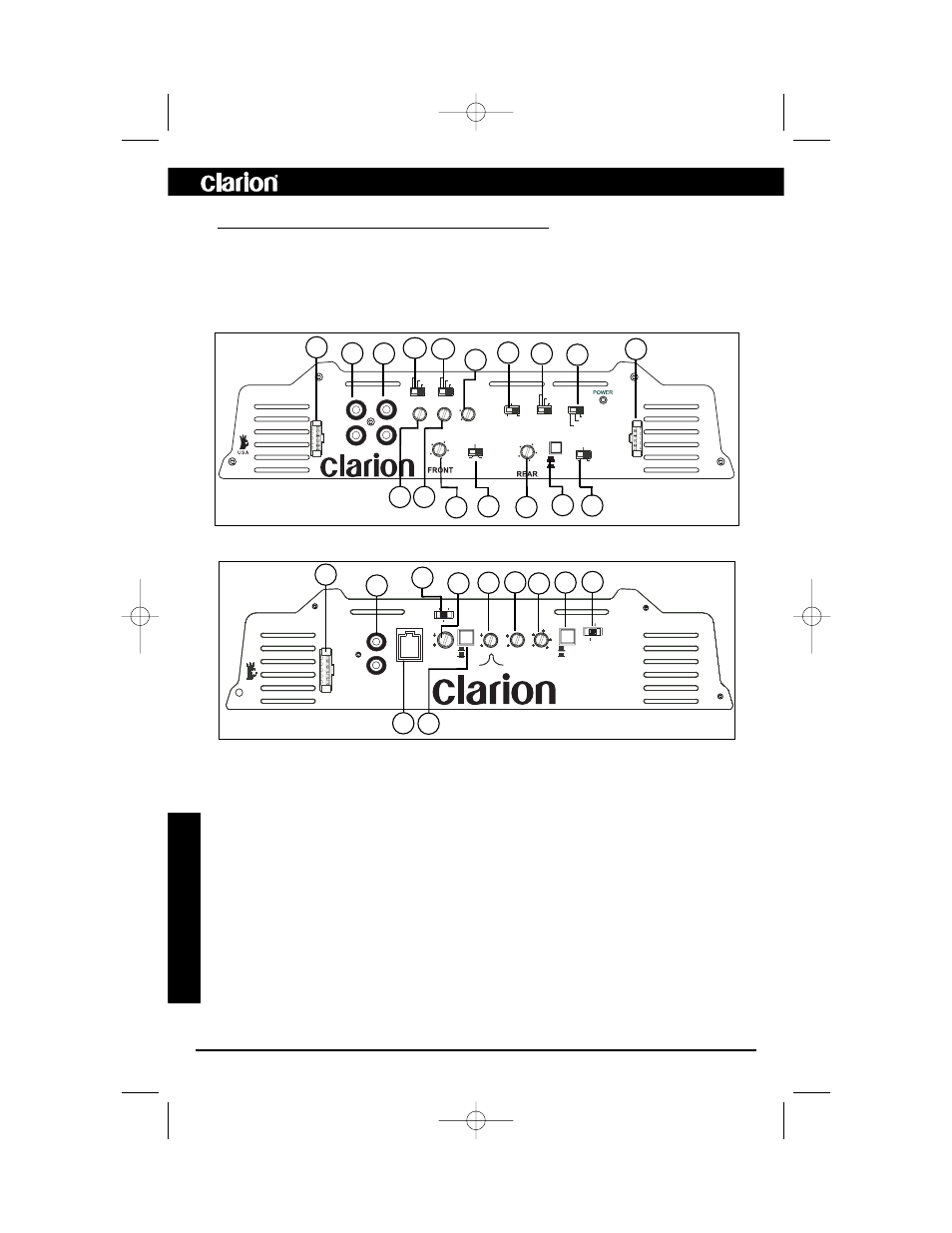 Figure 2-1, Figure 2-2, Apx640.4 | Clarion APX640.4 User Manual | Page 6 / 19