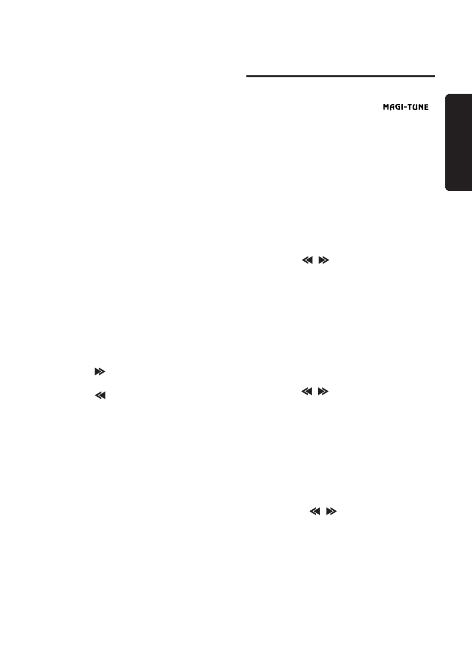 9english, Radio mode operations, Setting the z-enhancer | Switching the clock display, Setting the clock, Screen saver mode, Fm reception, Listening to the radio, Manual tuning, Seek tuning | Clarion M335 User Manual | Page 5 / 10