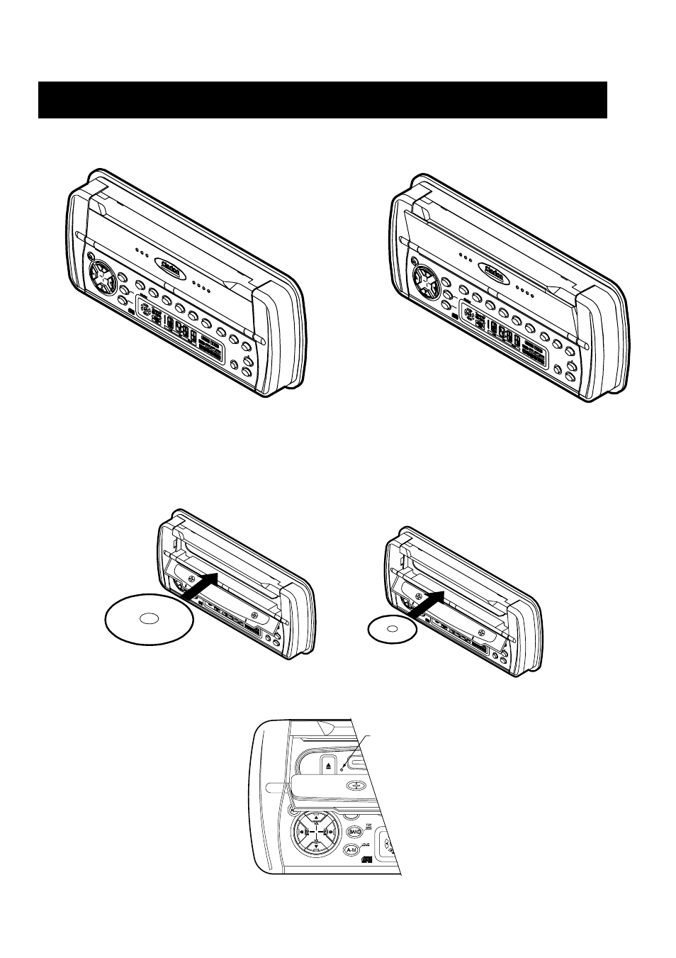 Important | Clarion AM/FM CD PLAYER XMD2 User Manual | Page 14 / 16