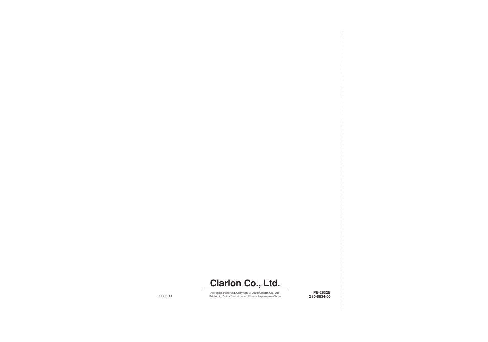 Clarion co., ltd | Clarion DXZ845MC User Manual | Page 37 / 44