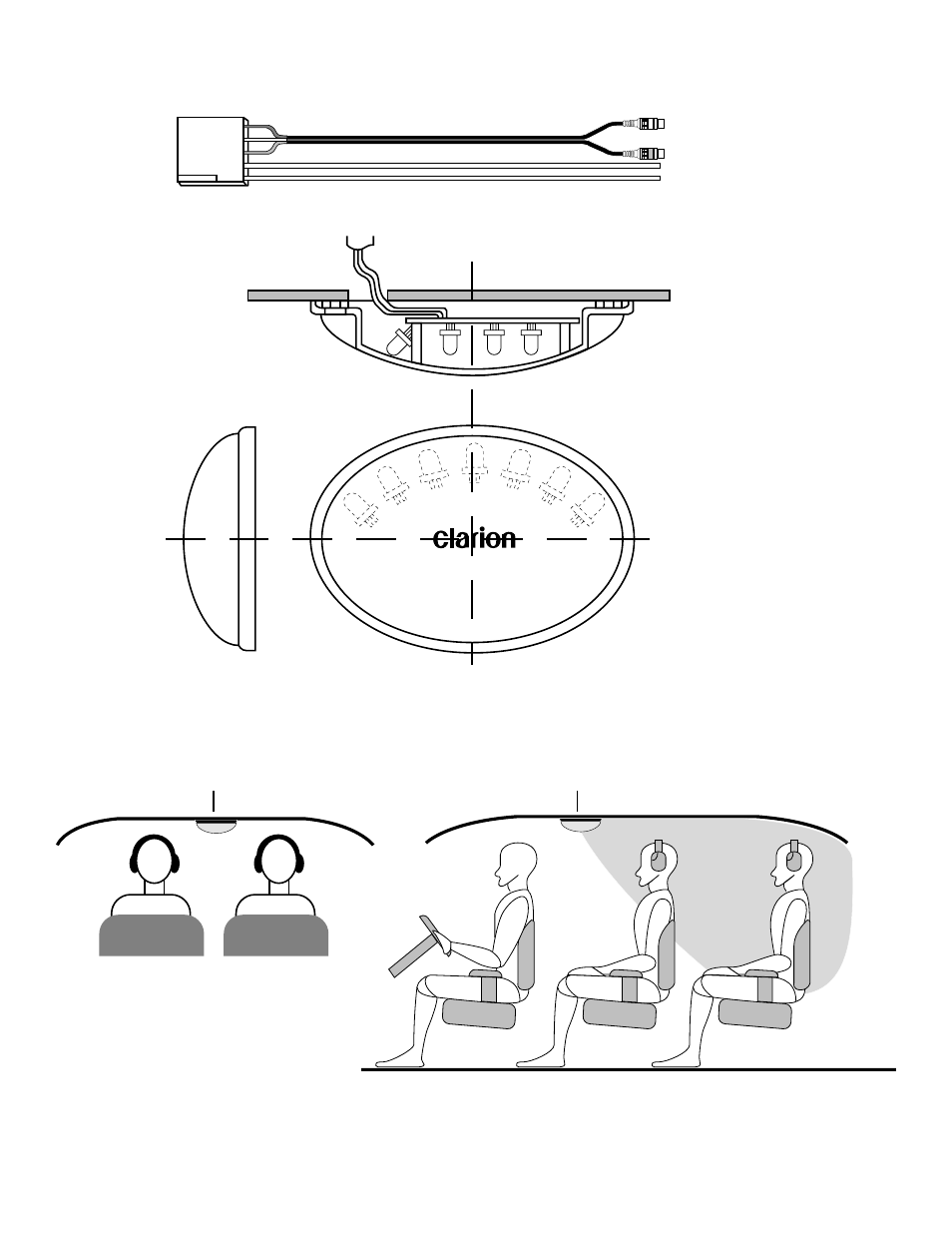 Clarion AUTOMOTIVE INFRARED WH100 User Manual | Page 2 / 2