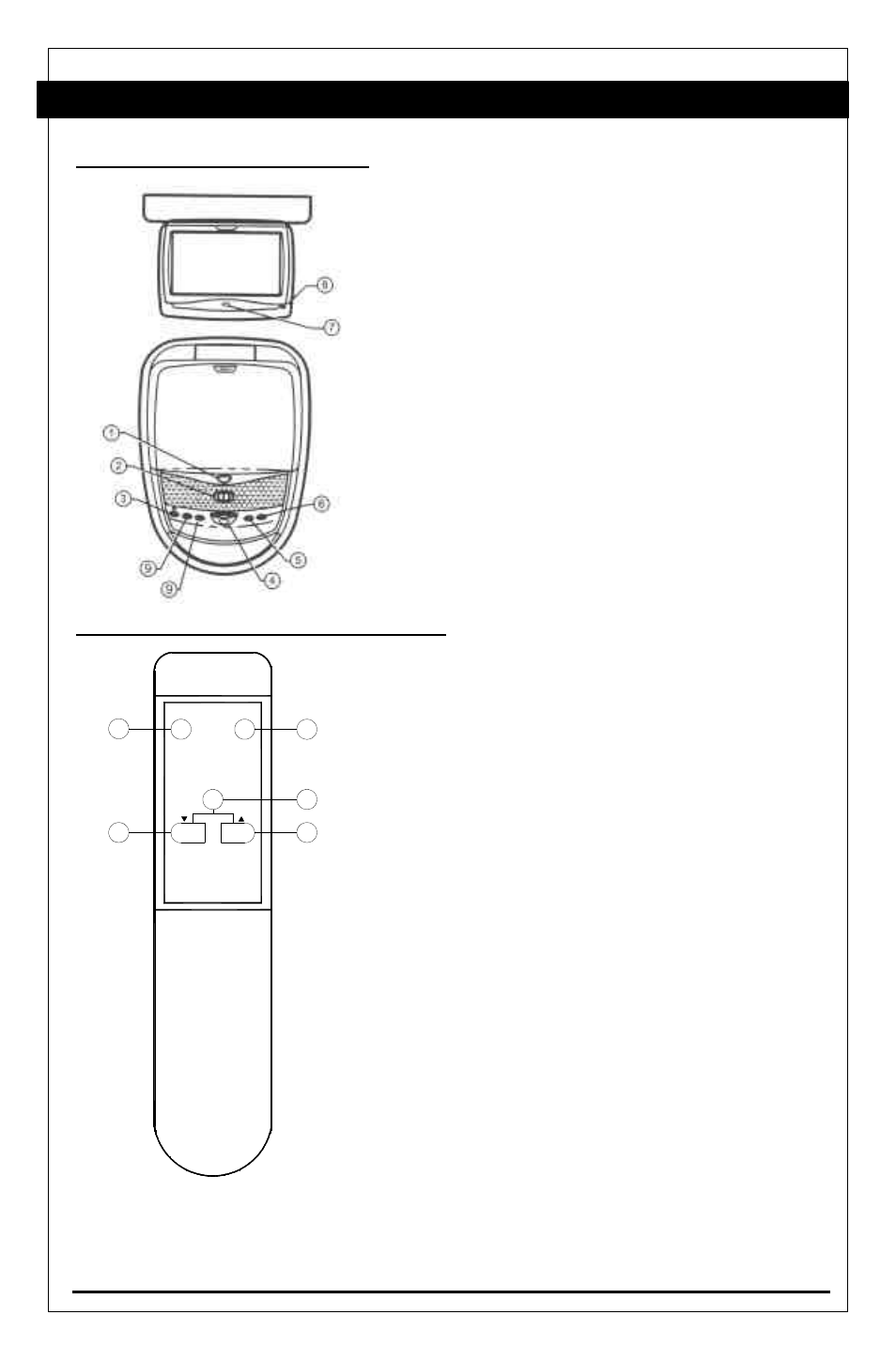 Owner’s manual | Clarion OHM833 User Manual | Page 4 / 10