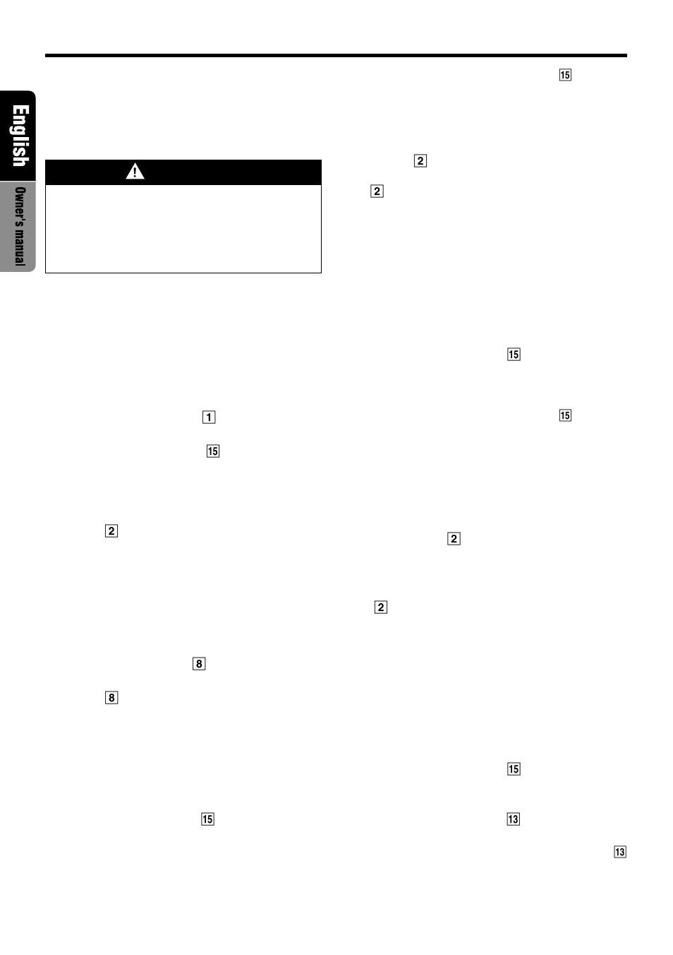 Tv operations, Warning, Tv functions | Watching tv, Watching a video, Tuning, Seek tuning, Manual tuning, Recalling a preset station | Clarion VRX6671Z User Manual | Page 22 / 39