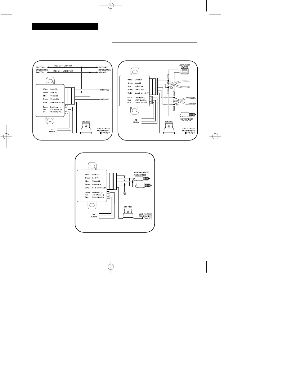 Dlrm wiring diagrams | Clarion UNGO MS3001 User Manual | Page 23 / 26