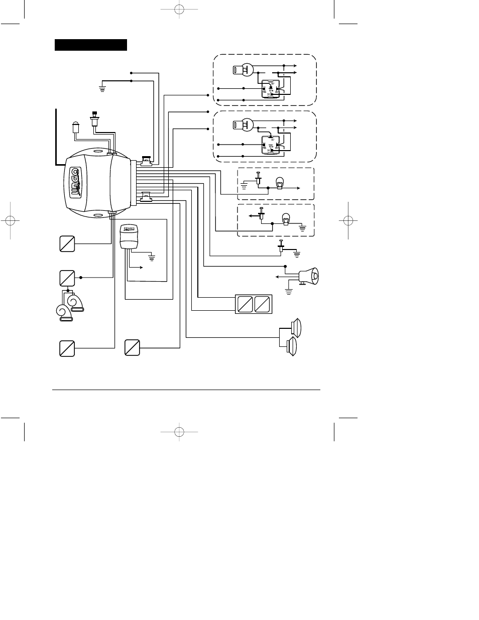 Wiring diagram | Clarion UNGO MS3001 User Manual | Page 7 / 26