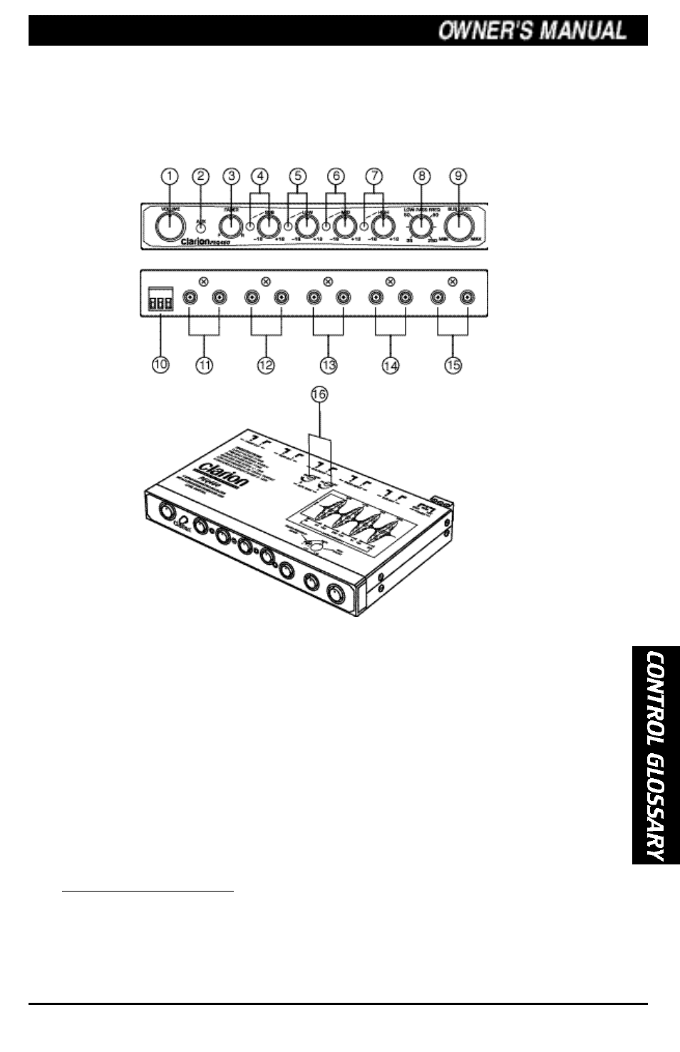 Clarion PEQ460 User Manual | Page 3 / 8