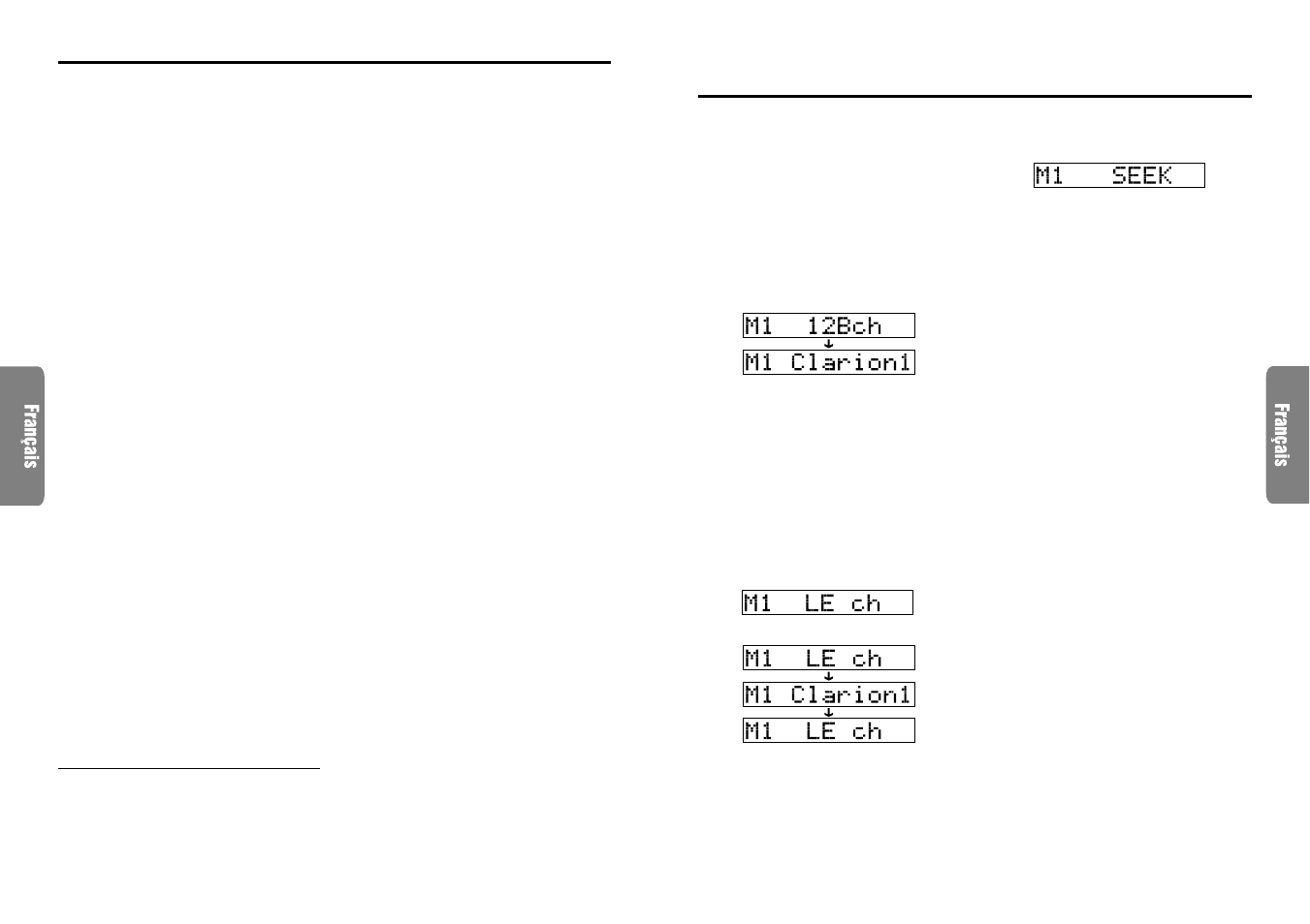 Fonctionnement de la radio numérique / dab, Mode professionnel/ fonctionnement du p.eq | Clarion XDZ716 User Manual | Page 32 / 53