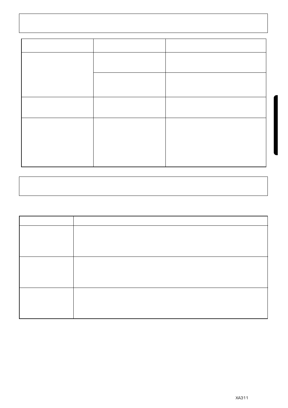 Troubleshooting 7. error displays, Er 2 er 3 er 6, English | Clarion XA311 User Manual | Page 9 / 10