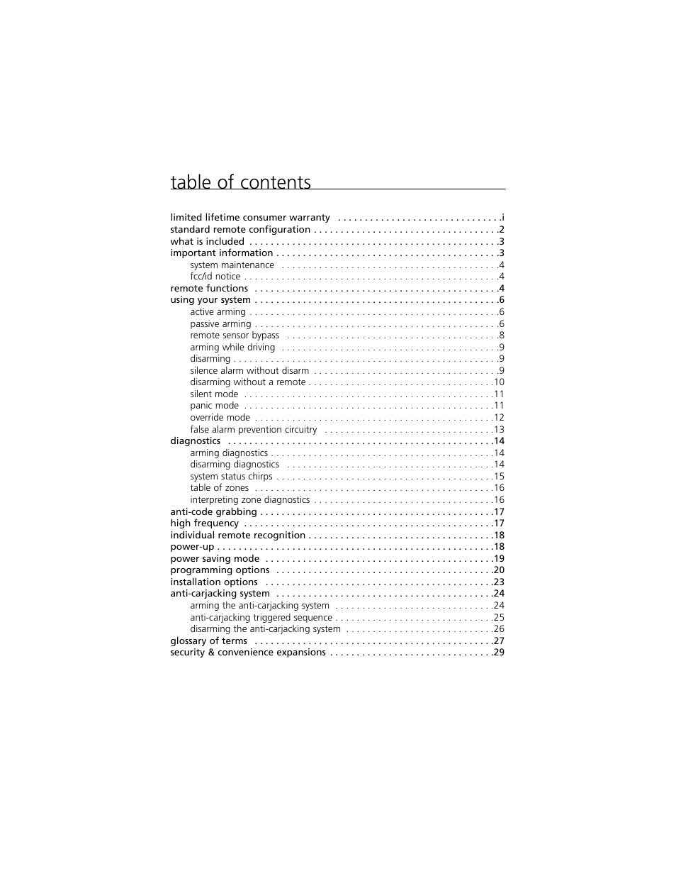 Clarion S100 User Manual | Page 4 / 36