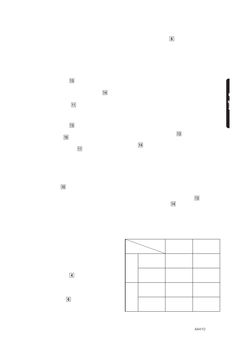 11 e glis, Presetting stations, Preset scanning (preset station scan) | Instant station recall (isr) function, Area change function | Clarion AX410 User Manual | Page 11 / 14