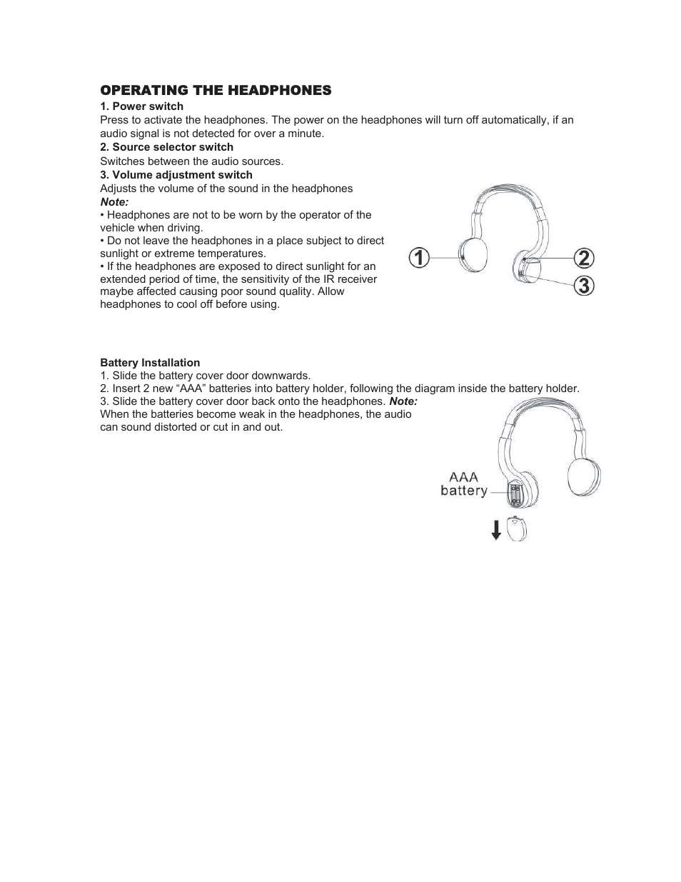 Clarion OHM102/OHM153 User Manual | Page 13 / 22