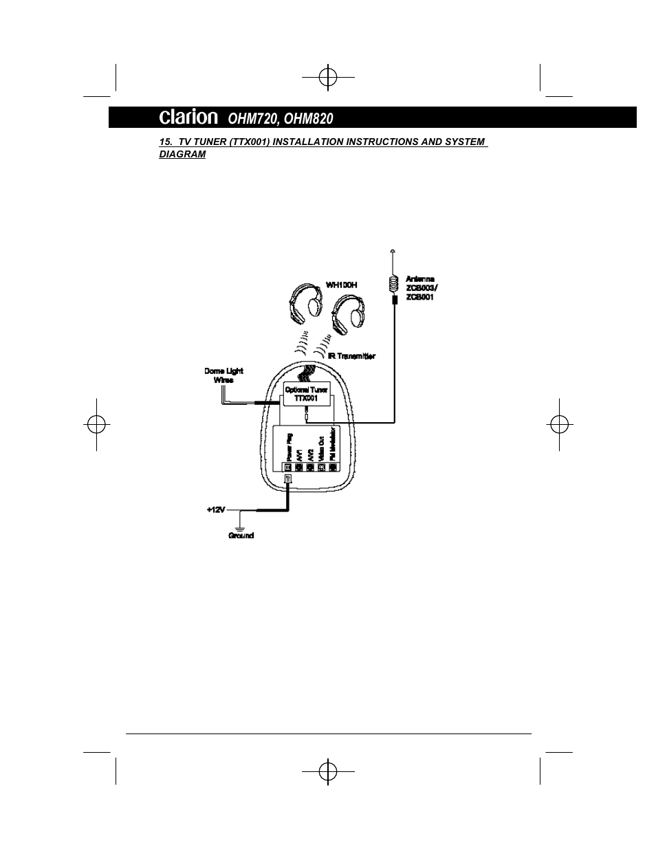Clarion OHM720 User Manual | Page 10 / 14