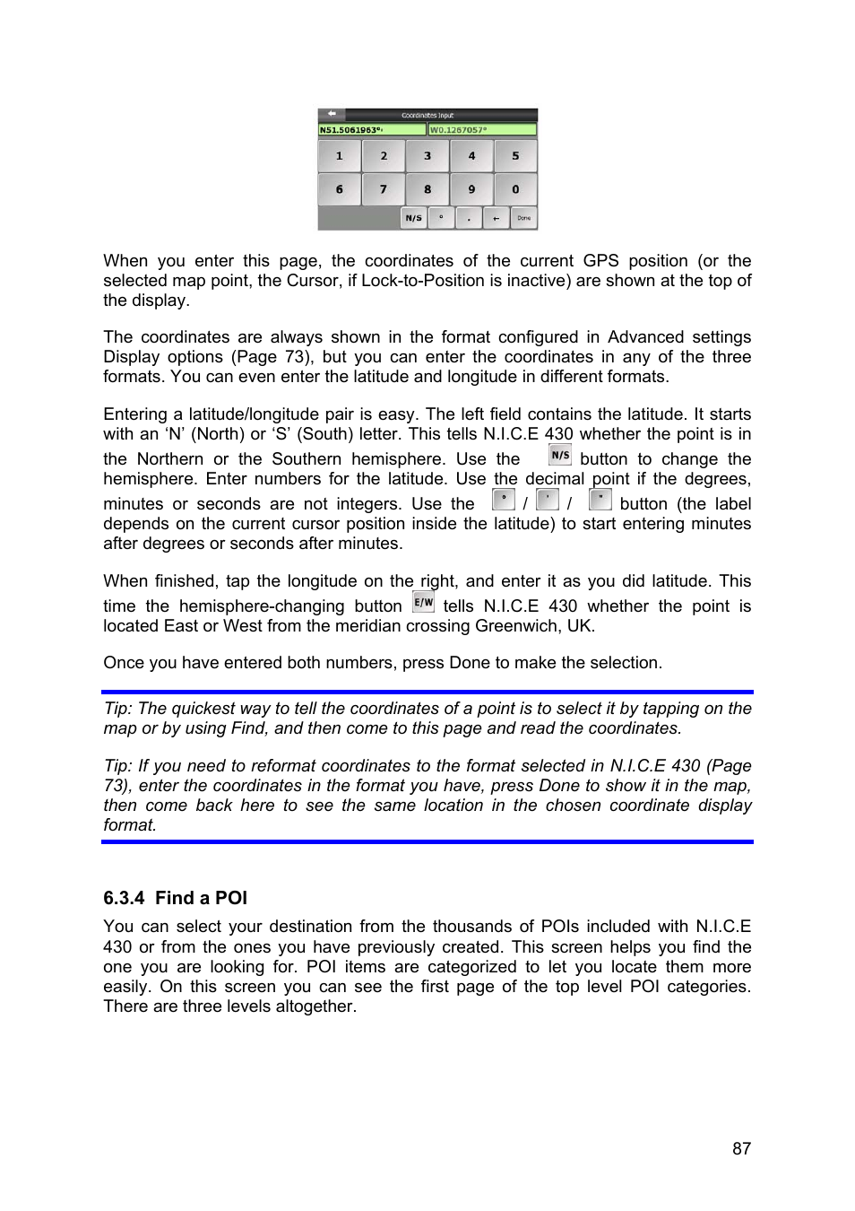 Find a poi | Clarion N.I.C.E. 430 User Manual | Page 150 / 158