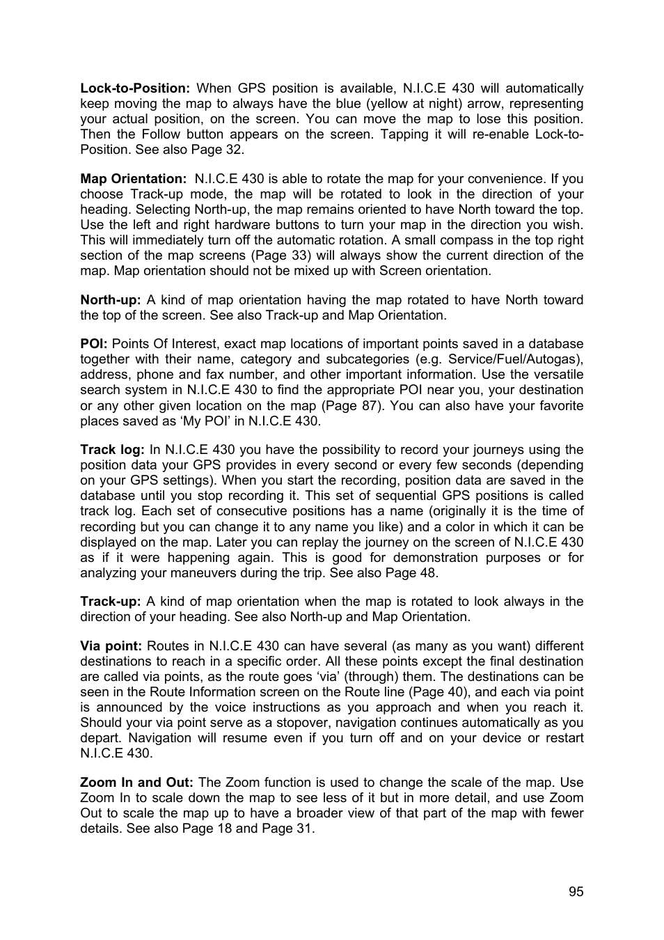 Clarion N.I.C.E. 430 User Manual | Page 158 / 158