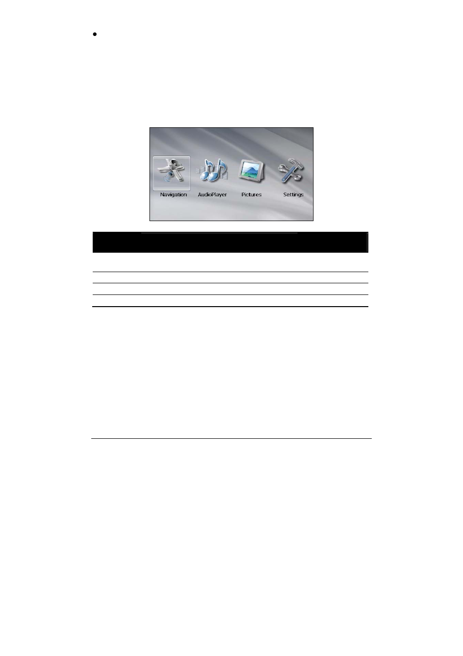 The main menu | Clarion N.I.C.E. 430 User Manual | Page 18 / 158