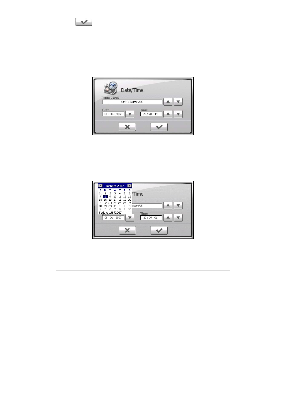 6 date/time | Clarion N.I.C.E. 430 User Manual | Page 37 / 158