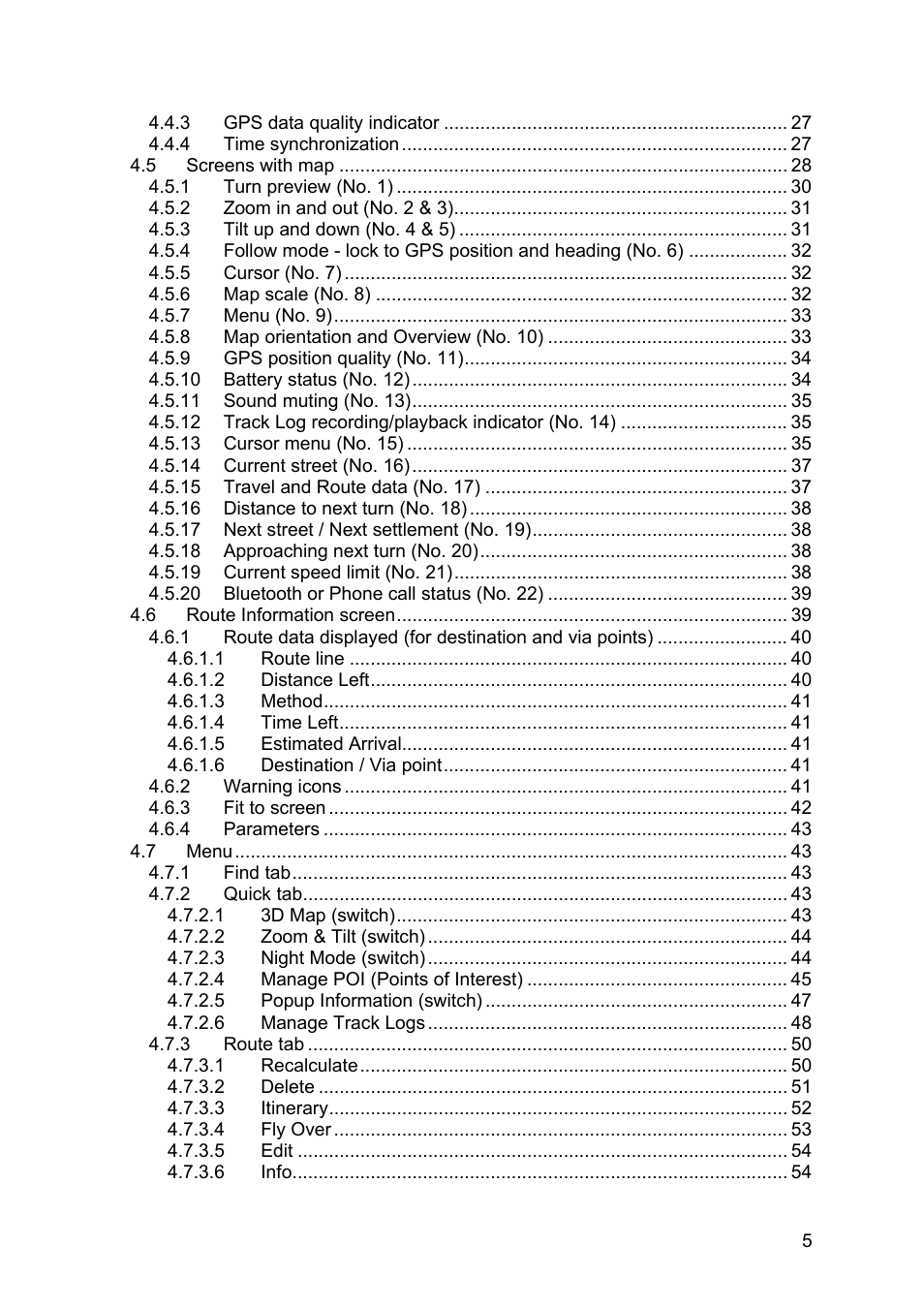 Clarion N.I.C.E. 430 User Manual | Page 68 / 158