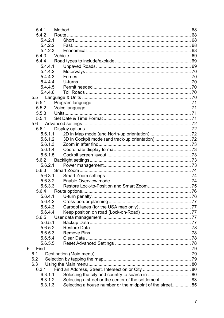 Clarion N.I.C.E. 430 User Manual | Page 70 / 158