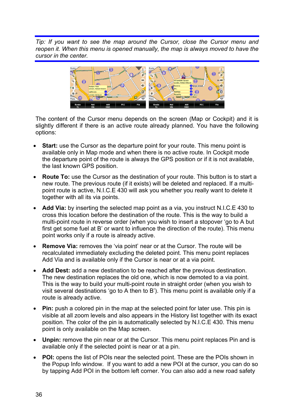 Clarion N.I.C.E. 430 User Manual | Page 99 / 158