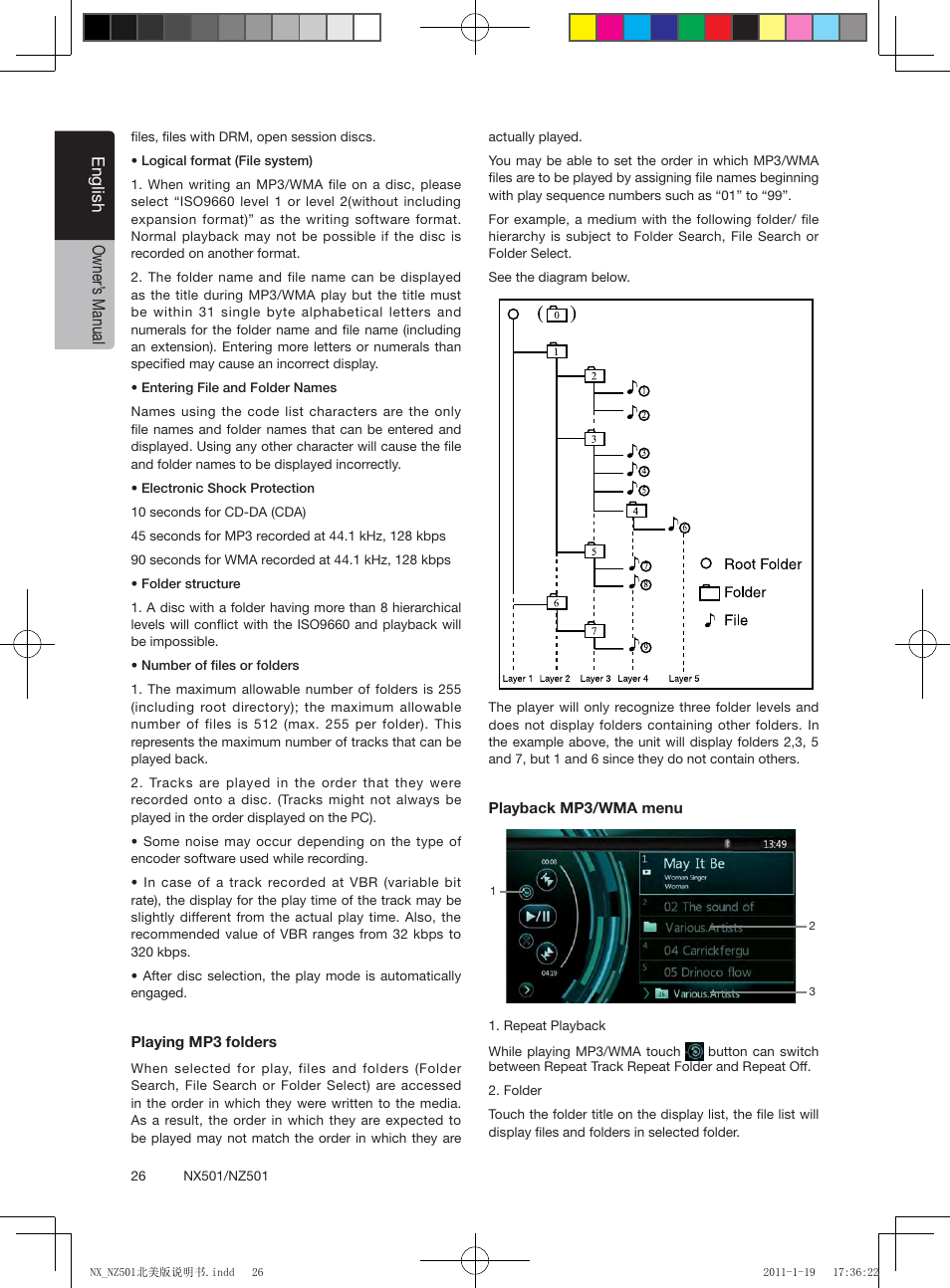 English owner’ s manual | Clarion NX501 User Manual | Page 26 / 159