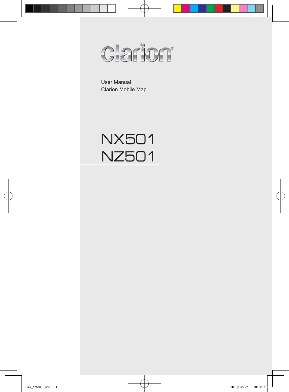Clarion NX501 User Manual | Page 69 / 159